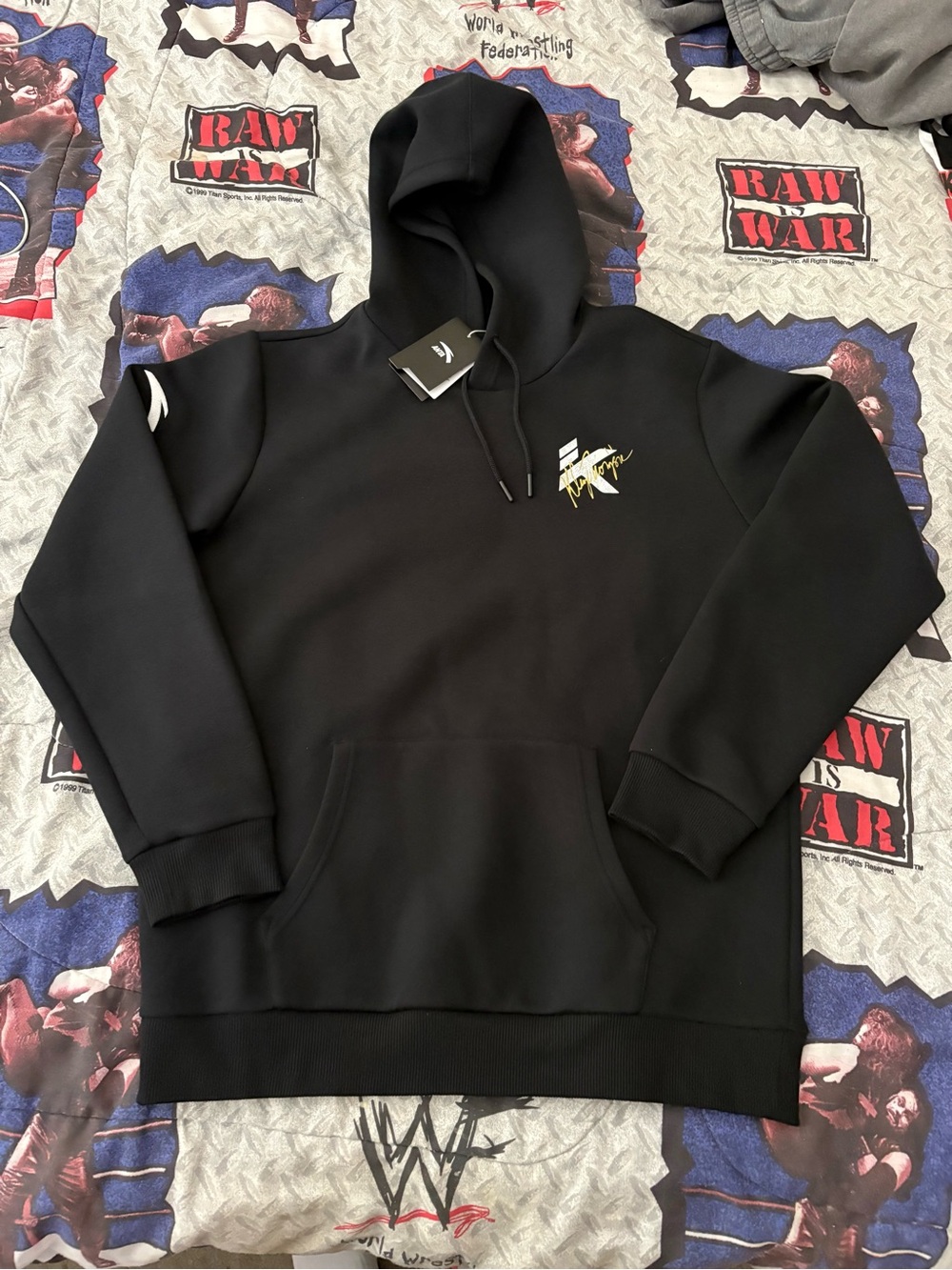 Anta Klay Thompson NBA Warriors Black Sweat Hoodie Sweater NWT Size XL